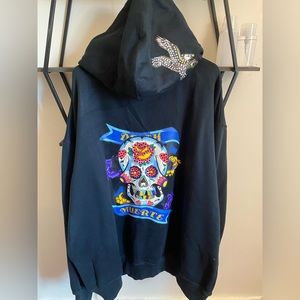 Johnny Blaze JBlaze Black Hoodie Men's 3XL